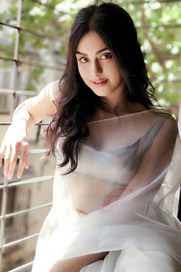 AdahSharma, Bollywood, Actress, Indian, Photos, White, Dress